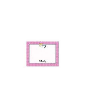  Pink Border & Purses Party Stationery