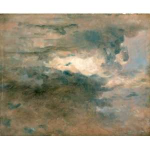 Hand Made Oil Reproduction   John Constable   32 x 26 inches   Clouds 