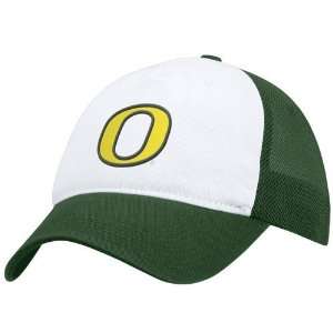  Nike Oregon Ducks Green Meshy Swoosh Flex Fit Hat Sports 