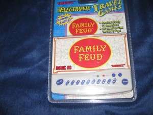 Tiger Electronic Travel Game Family Feud New NIP 1997  