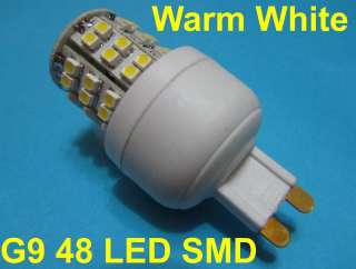 G9 48 SMD LED High Power Warm White Bulb Lamp 230V  