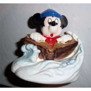  Walt Disney Fantasy Mickey Riding Sorcerers Book Ceramice 