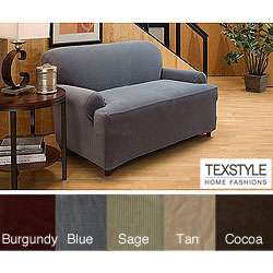 TexStyle Corduroy Stretch T cushion Sofa Slipcover  