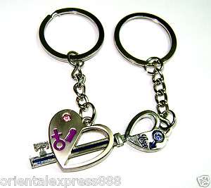 You Are the Key to my Heart Key chain Key Ring Keyfob for LOVER Gift U 