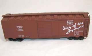 Weaver Ultra Line Boxcar  BURLINGTON ROUTE  O Scale Ltd Custom Run, 2 