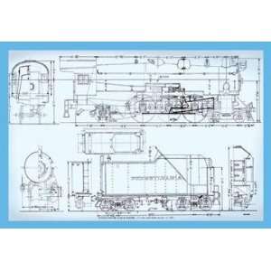  Exclusive By Buyenlarge Pennsylvania RR Class K4 Pacific 