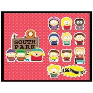  Postcard SOUTH PARK   Cast Of Characters 