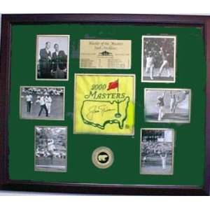  Jack Nicklaus Autographed Pin Flag
