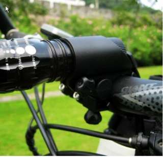 Cycling Bicycle Bike Flashlight LED Torch Mount Holder  