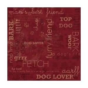   Foster Dog Paper 12X12 Top Dog Collage; 25 Items/Order Home