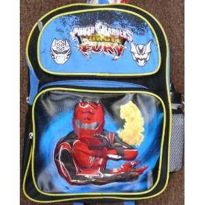 com Power Ranger Jungle Fury Large Full Size 16 Backpack, School Bag 