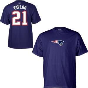  Reebok New England Patriots Fred Taylor Name & Number T 