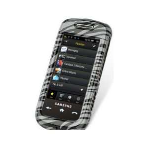   Black Zebra For Samsung Instinct S30 M810 Cell Phones & Accessories