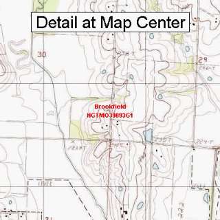   Map   Brookfield, Missouri (Folded/Waterproof)