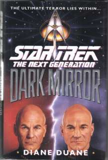 Star Trek TNG Dark Mirror HC Book 1st Print, Duane 1993  