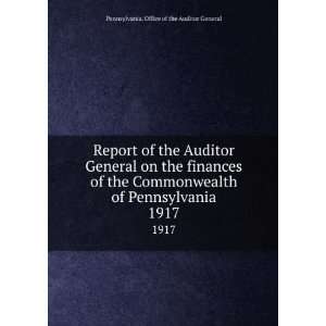  Report of the Auditor General on the finances of the 