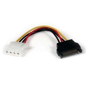  New   6IN SATA TO LP4 POWER CABLE ADAPTER FM 