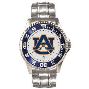  NCAA Auburn Tigers Mens Competitor Watch w/Stainless 