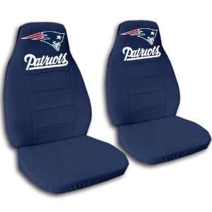  2 Navy Blue New England seat covers for a 2007 to 2012 