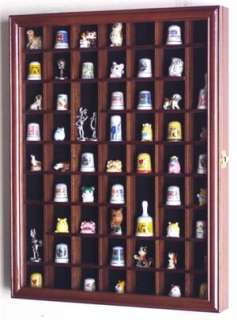59 Opening Thimble/Small Miniature Cabinet display case
