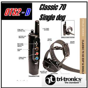 Tri Tronics Classic 70 single Dog Remote Trainer  
