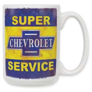  Chevrolet Service 15 Oz. Ceramic Coffee Mug Kitchen 