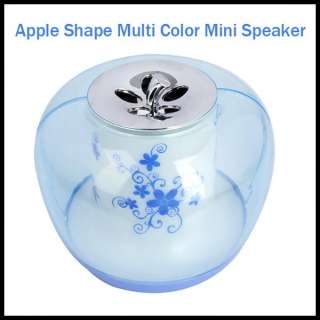 Cute Portable Apple Shape Mini Speaker For /PC Phone  