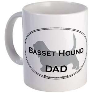  Basset Hound DAD Pets Mug by 