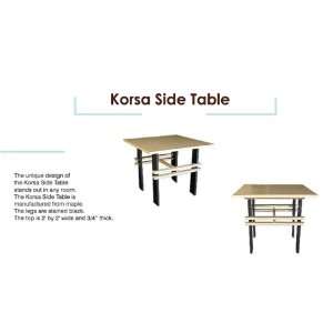 Logical Progression Design Modern Korsa Side Table Contemporary 