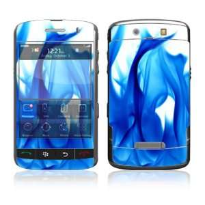  BlackBerry Storm 9500, 9530 Decal Skin   Blue Flame 