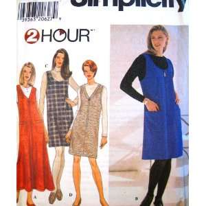  Simplicity Sewing Pattern 7757 Misses Jumper   2 Hour 