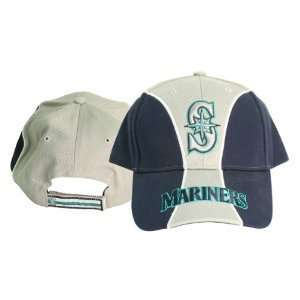   Mariners Center Stripe Adjustable Baseball Hat