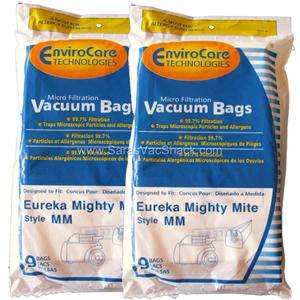 18 Allergy Bags for Eureka Mighty Mite Vacuum Style MM  
