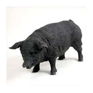  Pig Black Figurine
