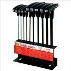 Klein 70153 Inch T Handle Hex Key Set with Stand Longer Shank Length 