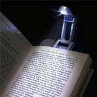 eForCity Book Reading Light with Clip, Silver