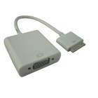   to VGA Female Adapter Cable for iPad 1 2 3 iPhone 4 4S HDTV 1080p