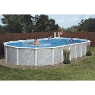 24 Above Ground Pool Kit    Plus Blue Ground Pool, and 