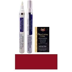  1/2 Oz. Deep Coral Red Crystal Effect Paint Pen Kit for 