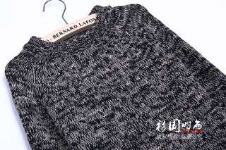 New ZARA Vintage crew neck long knitwear sweater dress cropped sleeve 