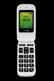 Tesco Mobile Doro Phone Easy 409s Black & White   Tesco Phone Shop 