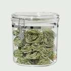 Oggi Clear Jumbo Acrylic Airtight Clamp Canister