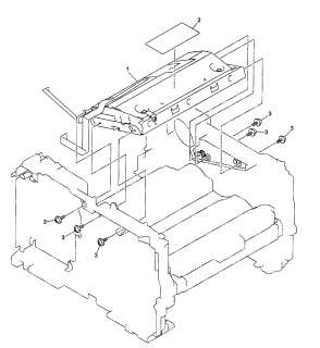 BROTHER Printer Frame r unit Parts  Model HL 5250DN 