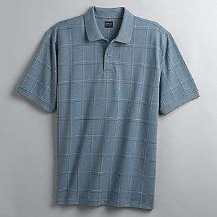 Mens Patterned Short Sleeve Polo Shirt  Arrow Clothing Mens Shirts 