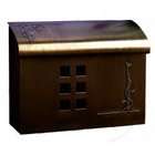 Fuoriserie Arts and Crafts Mailbox   Bronze   11H x 14.5W x 5D 