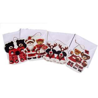 CC Christmas Decor Club Pack of 864 Teddy Bear and Dog Christmas 