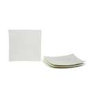  Red Vanilla Extreme White Bread and Butter Plates (Set 