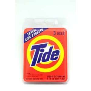 Tide Liquid Detergent Travel Sink Packets Case Pack 48
