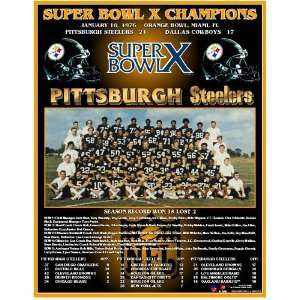  Pittsburgh Steelers    Super Bowl 1975 Pittsburgh Steelers 
