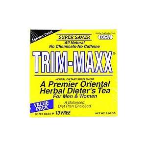  Maxx Trim Tea Lemon   60 BAG